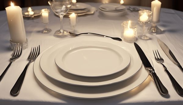 La disposition idéale des couverts sur une table